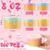 Ninehaoou 200 Summer (8 oz) Pcs Ice Cream Cups Bulk Paper Disposable Dessert Bowls Ice Cream Bowls Paper Dessert Cups