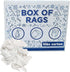 60 Count Pure White Terry Wash Cloth, 12 x 12 Inches, Ideal for Home, Auto, Kitchen, Commercial Grade Rags