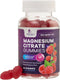 Magnesium Gummies Supplement, High Absorption Magnesium Citrate for Adults & Kids, 60 Gummies for Health Support