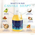 Pure Castile Liquid Soap, Unscented with All Organic Oils, 64oz for Adults, Kids, and Babies