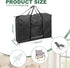 2Pcs 600D 43"L 29"W 11"T, PATIKIL Folding Chair Carry Bag, Oxford Heavy Duty Waterproof Camping Chair Storage Bag