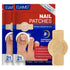 ISUNRISE Nail Repair Patches 42 Pcs, Toenail Treatment Extra Strength, 8-Hour Overnight Nail