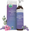 Viva Naturals Organic Massage Oil, 8 fl. oz., Lavender Scented Relaxing Body Massage Oil