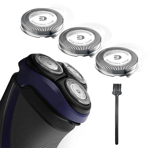 SH30 Replacement Heads for Philips Norelco Shavers, Compatible with Series 3000, 2000, 1000, S738 Models