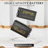 POWEROWL 9V 8 Pack, 9 6LR61 High Capacity Batteries Alkaline Volt Battery for Smoke Detector Fire Alarm and More