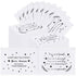 Sotiff 60 Pcs Inspirational Makeup Bags for Women, EVA Cosmetic Toiletry Bags for Friends, Mom, Coworker (8 x 6 Inch)