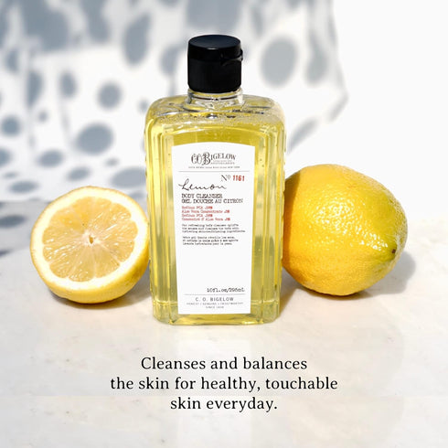 Body Cleanser - No. 1161 by C.O. Bigelow - Moisturizing Lemon Body Wash for Men & Women, 10 fl oz