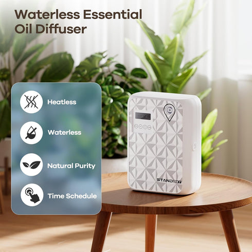 StandSky 3000 500mL Waterless Essential Oil Diffuser, Hotel Scent Diffuser, Essential Oil Diffuser Large Room Up