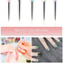 Nail Art Brushes Set, 9PCS Nail Brush with Liner Brush and Dotting Pens for Home and Professional Salon Use