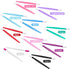 Yaomiao 50 Pieces Rubber Nail Cuticle Pusher, Bulk Plastic Handle Nail Art Tools for Men and Women