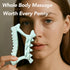 Tiyoha Teeth Shaped Ceramic Massage Tool for Head Face Neck Arm Back Leg|Effective Head Scalp Comb|Trigger Point