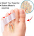 Povihome 10 Pack Pinky Toe Separator and Protectors, Triple Gel Toe Separators for Overlapping and Curled Toes