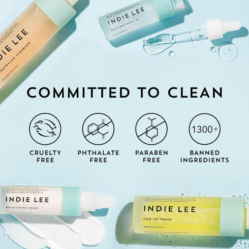 Indie Lee I-Waken Resurfacing Mask - Smoothing & Exfoliating Clay Mask with BHA, Vitamin C, Kaolin & Bentonite Clays
