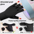Pimoys UV Gloves for Gel Manicures, Fingerless UV Light Gloves for Gel Nails, UV Protection Manicure Gloves