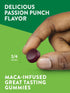 Nature's Truth Horny Goat Weed Gummies with Maca Root, 60 Count, Vegan, Non-GMO, Gluten Free, Passion Punch