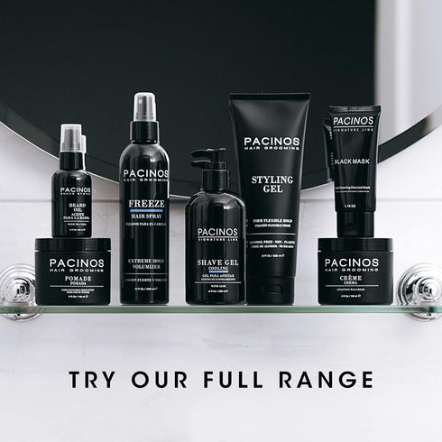 Pacinos Freeze Hair Spray - Extra Hold Texture Spray for All Hair Types, Professional Finishing Spray for Volume