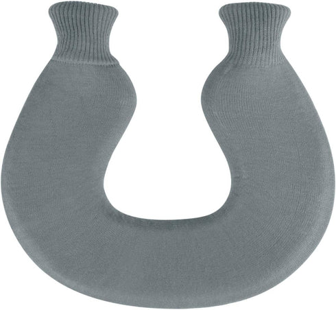 ITODA U-Shaped Hot Water Bottle for Neck and Shoulder, Warmer Hot and Cold Water Bag Winter Relaxing Reusable Pain