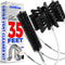 Holikme 35 Feet Dryer Vent Cleaning Brush, Lint Remover, Synthetic Brush Head for Power Drill Use