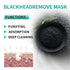 Peel Off Face Mask, Activated Charcoal Blackhead Remover Mask, Purifying Facial Mask with Brush