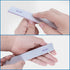 Heavy Coarse 80/80 Grit Nail Files (12 Pack) - Double Sided Emery Boards for Acrylic & Gel Nails, Gray
