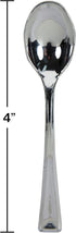 Creative Converting Plastic Spoons, One Size, Metallic