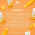 Beauty Smoothie Cantaloupe Melon, 80,000mg Hydrolyzed Marine Collagen, 21gx10 Sachets, 7.4075 Ounce