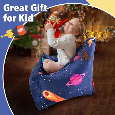 Meonum Sensory Chair for Kids with Autism Inflatable Peapod Autism Toys Space Calming Down Classroom Corner Sensory