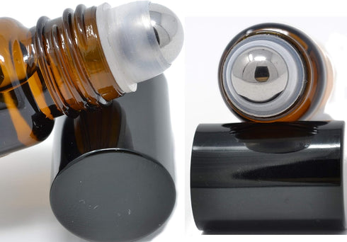 PRIME NATURAL Cold Cough Congestion Relief Essential Oil Roll-On (10ml), Pre-Diluted Roller for Sinus, Headache