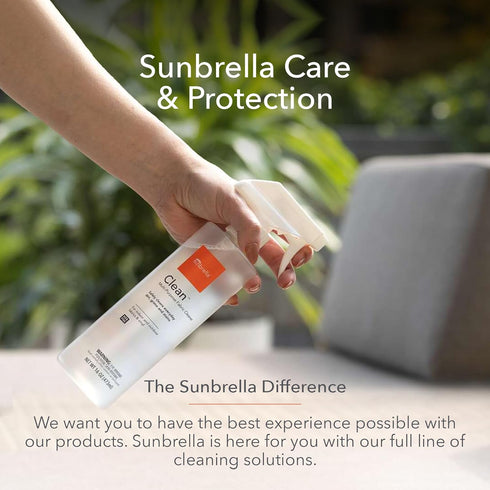 Sunbrella Clean Multi-Purpose Upholstery Cleaner | 16 fl oz All-in-One Fabric Cleaner for Water-Safe Fabrics