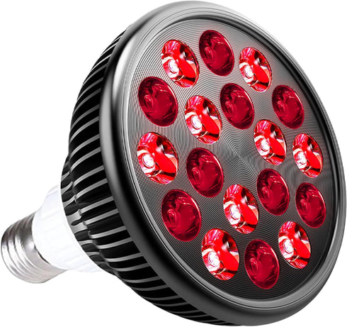 Wolezek Red Light Therapy, 18 LEDs for Body and Face with 660nm Red and 850nm Near-Infrared