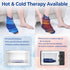 Pack Packs Size(1 Wrap+4 Packs) KingPavonini Ankle Foot Ice Wrap for Sprained Ankle and Surgery Recovery, Reusable Gel
