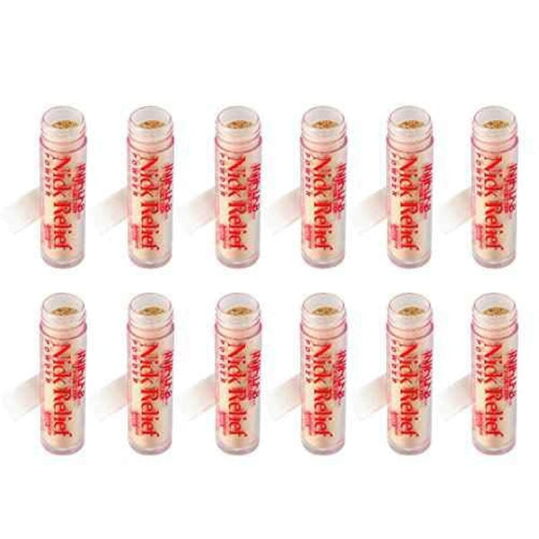 Infalab Nick Relief Styptic Powder, 12 Count