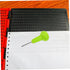 Home Braille Writing Tool for Beginners Durable Line Cell Fingerboard with Braille Characters Learning Aid for Visually