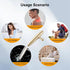 T-Bar Trigger Point Massager Tool - Copper Deep Tissue Massage Tool, Witha Small Massage Pen, for Neck Shoulder Back
