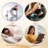 YQQYG 2 Pack Packs Pcs Castor Oil Wrap, Soft Cotton Castor Oil Pads for Breast, Reusable Anti-Leakage Caster Breast