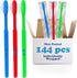144 Disposable Toothbrushes Individually Wrapped, Bulk Disposable Toothbrushes Soft Bristles Perfect for Travel, Giveaways, Hotels, Airbnb, Dantel office supply