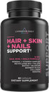 Livingood Daily Hair, Skin, & Nails Vitamins for Women & Men - 14-in-1 Supplement for Healthy Skin