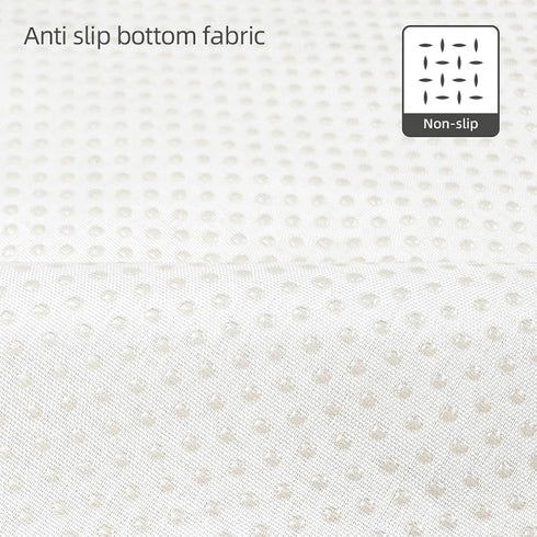 Montesy Water Resistant Baby Diaper Changer Mat Wipeable PU Leather Changing Pad with Strap for Easy