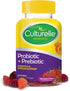 Culturelle Daily Probiotic Gummies for Women & Men, Berry Flavor, 52 Count, Naturally-Sourced Daily Probiotic +