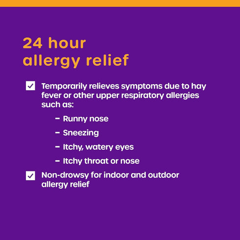 HealthCareAisle Allergy Relief - Fexofenadine Hydrochloride Tablets USP, 180 mg, 90 Tablets - Non-Drowsy 24-Hour Relief