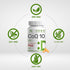 DEAL SUPPLEMENT CoQ10 200mg & PQQ 200mcg - 240 Veggie Capsules for Energy, Brain & Heart Health, Non-GMO