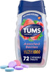 TUMS Ultra Strength Chewable Antacid Tablets for Heartburn & Acid Indigestion Relief, Assorted Berries, 72 Count