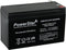 PowerStar Battery 12V 7.5Ah replaces B & B Battery BP7-12