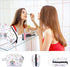 HUA ANGEL Travel Makeup Bag, Large Capacity Cosmetic Bag for Women, Waterproof Toiletry Organizer