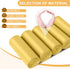 5 Rolls Small Trash Bags, 2.6 Gallon, 100 Count, Durable Plastic Bags for Kitchen Office Home