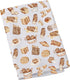 LEVLO Sourdough Starter Bakery Kitchen Towel Bread Sketch Pastry Breakfast Tea Coffee