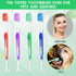 4 Pack Braces Brushes for Teeth, Orthodontic Toothbrush with Interproximal Head, Double Ended Soft Bristles