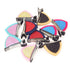 Honbay Sparkle Shiny Sequin Felt Cat Ear Hair Clips, 10PCS (5 Pairs) Cute Animal Alligator Hair Clips