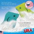 Lola Products Scrub N’ Wipe Boss, Non-Scratch Scrubbing, 2-Sided Sponge, Remove Debris, Firm in Cold Water/Flexible in Warm Water, Made in USA, 9 Pack by LOLA