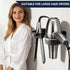 Orepzinc Hair Straightener Holder Wall, Thickened Blow Dryer Holder Wall Mounted Stainless Steel Hairdryer Holder